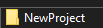New name